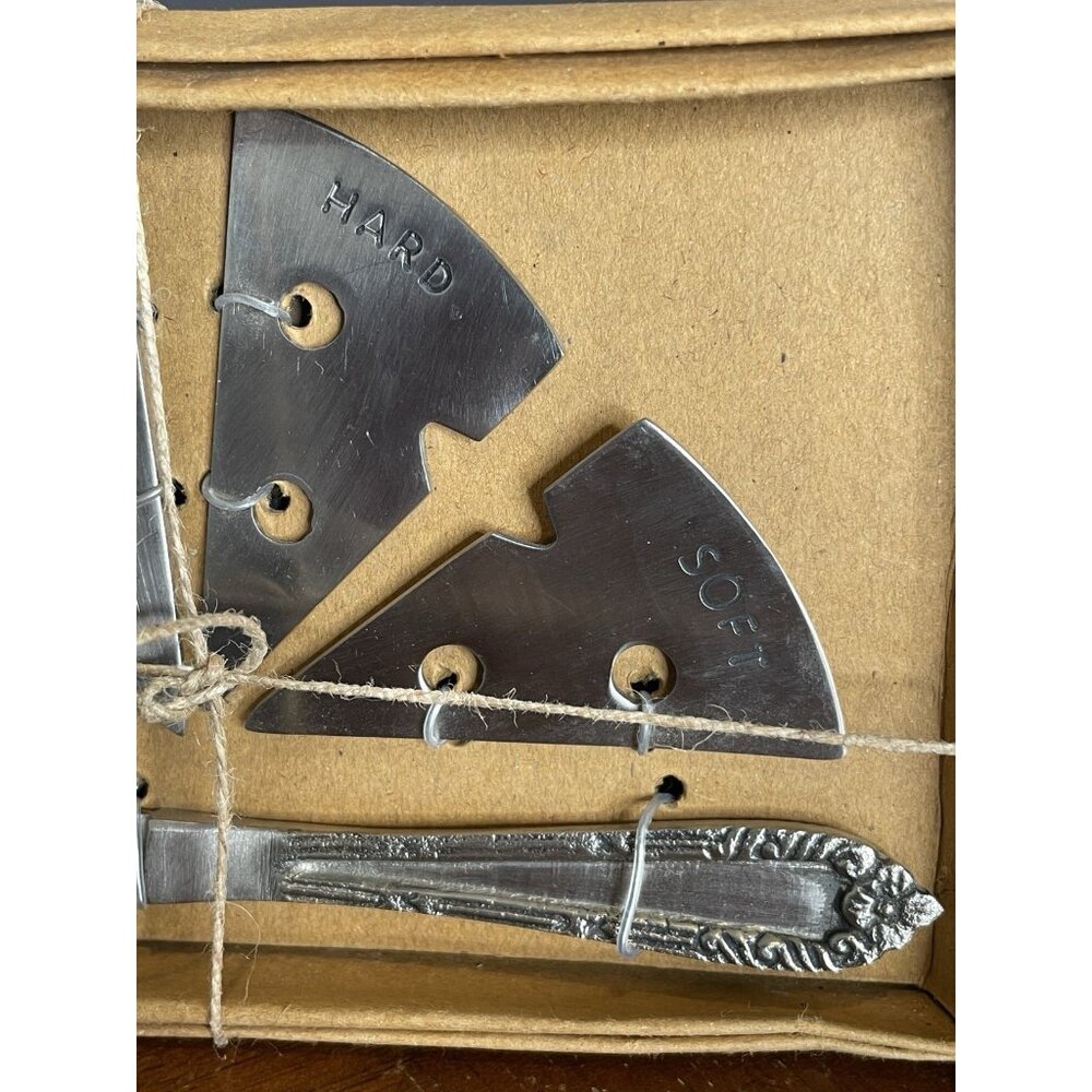 Cheese Marker Set w/ Spreader Knife Entertaining Charcuterie Board Accessories - Picture 6 of 7